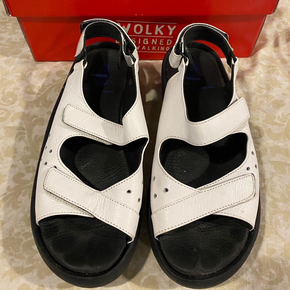 Wolky white Italian Softy Size 39